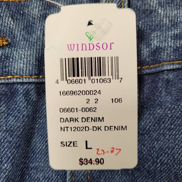 NWT Windsor Nature Good Day Buckle Detail Denim Skirt size Large - Picture 15 of 16